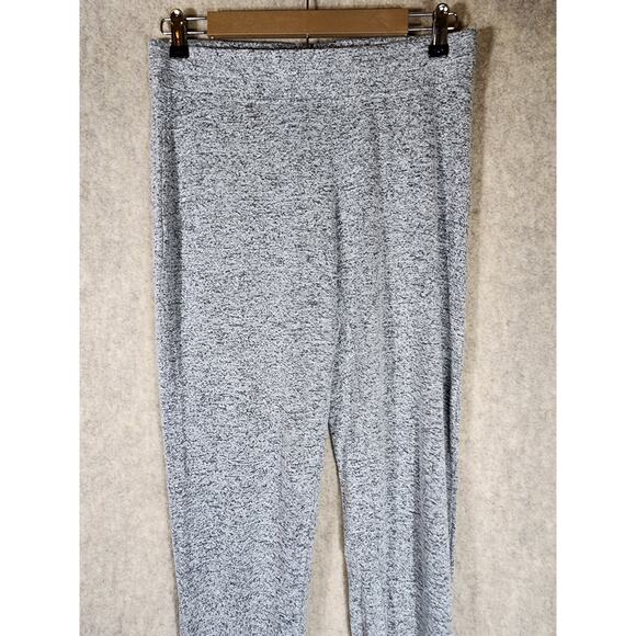 UGG Women's Grey Tied Hem Jogger Sweatpants Active Loungewear Ankle Crop SZ S - Picture 3 of 7